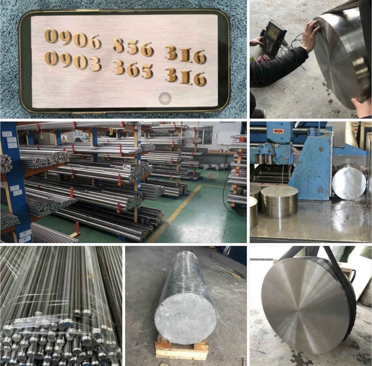 Láp Inox 304 Phi 450mm - Vật Tư Cơ Khí Việt Nam