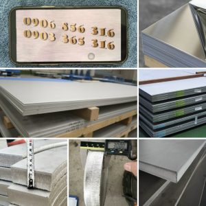 Tấm Vật Liệu Thép Không Gỉ Inox Stainless Steel Materials