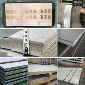Tấm Vật Liệu Thép Không Gỉ Inox Stainless Steel Materials